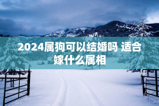 2025属狗可以结婚吗 适合嫁什么属相