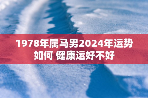 1978年属马男2025年运势如何 健康运好不好