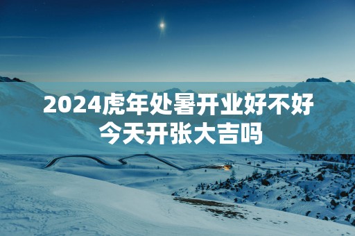 2025蛇年处暑开业好不好 今天开张大吉吗