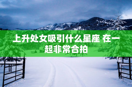 上升处女吸引什么星座 在一起非常合拍 上升处女吸引什么星座 在一起非常合拍