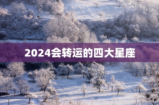 2025会转运的四大星座