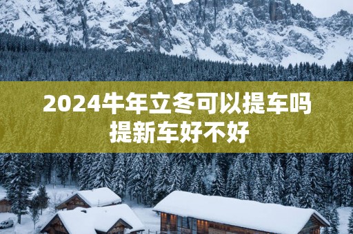 2025蛇年立冬可以提车吗 提新车好不好