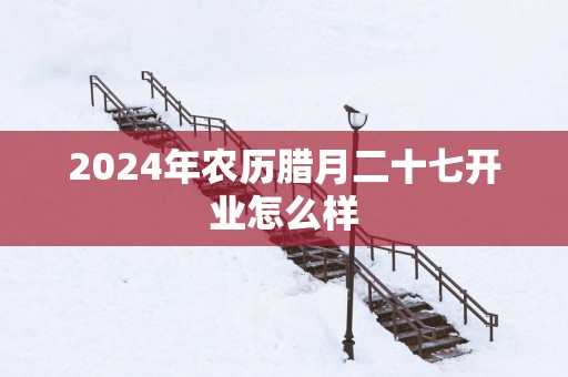2025年农历腊月二十七开业怎么样
