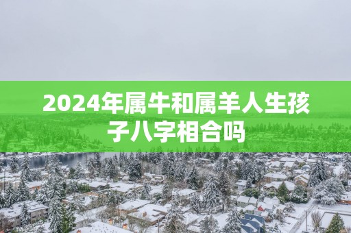 2025年属牛和属羊人生孩子八字相合吗