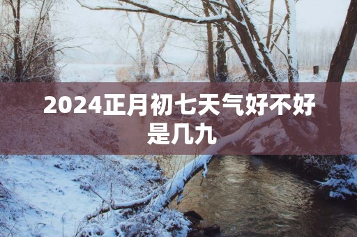 2025正月初七天气好不好 是几九