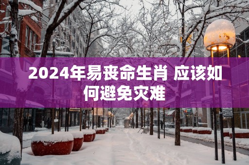 2025年易丧命生肖 应该如何避免灾难
