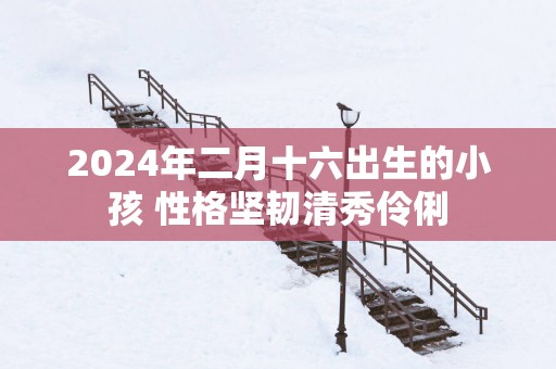 2025年二月十六出生的小孩 性格坚韧清秀伶俐