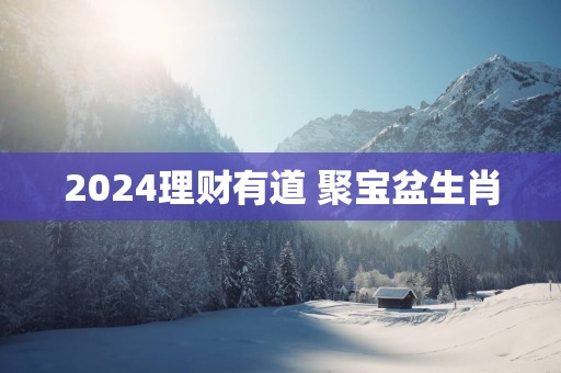 2025理财有道 聚宝盆生肖