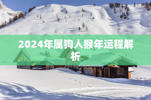 2025年属狗人猴年运程解析
