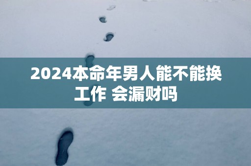 2025本命年男人能不能换工作 会漏财吗
