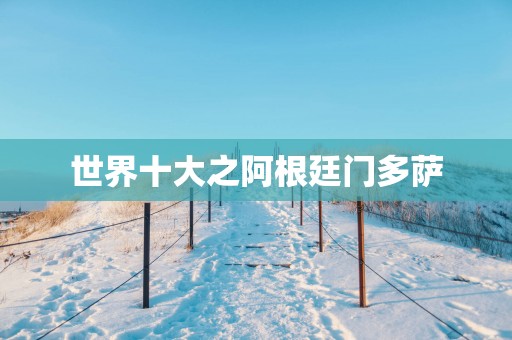 世界十大之阿根廷门多萨