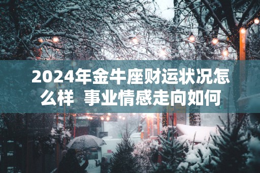 2025年金牛座财运状况怎么样  事业情感走向如何