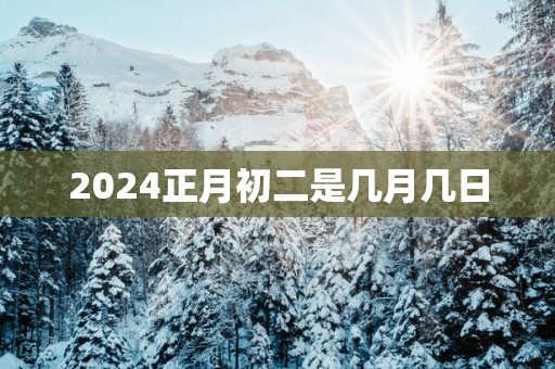 2025正月初二是几月几日