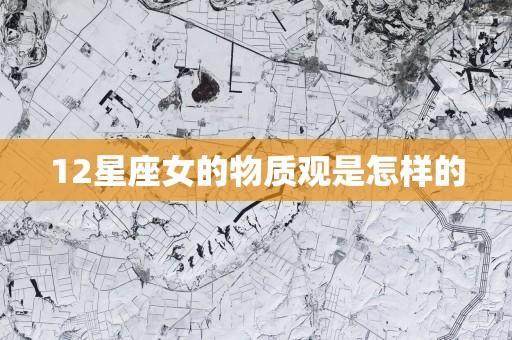 12星座女的物质观是怎样的