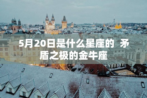 5月20日是什么星座的  矛盾之极的金牛座