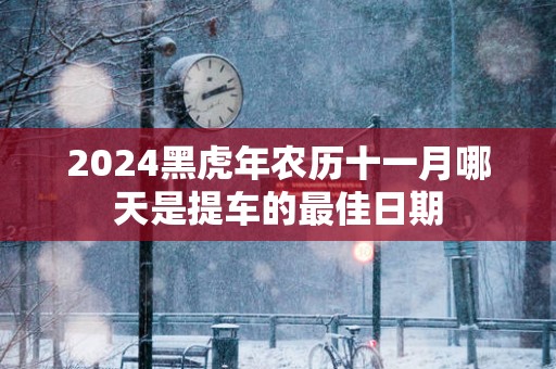 2025黑蛇年农历十一月哪天是提车的最佳日期