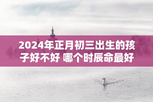 2025年正月初三出生的孩子好不好 哪个时辰命最好