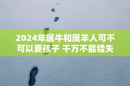 2025年属牛和属羊人可不可以要孩子 千万不能错失好的机遇
