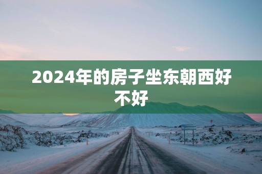 2025年的房子坐东朝西好不好
