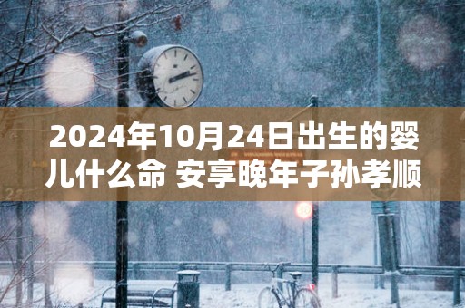 2025年10月24日出生的婴儿什么命 安享晚年子孙孝顺