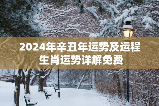 2025年辛丑年运势及运程 生肖运势详解免费