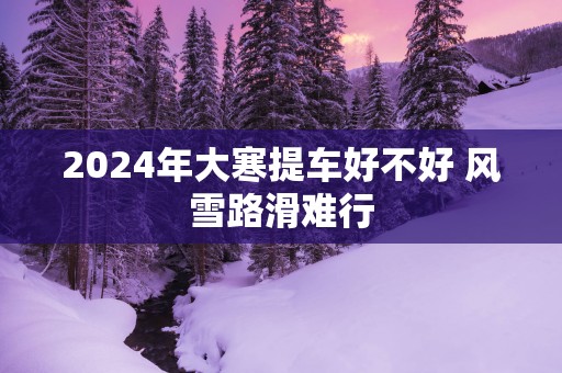 2025年大寒提车好不好 风雪路滑难行