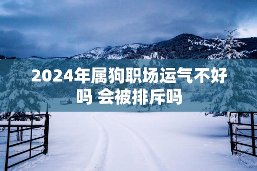 2025年属狗职场运气不好吗 会被排斥吗