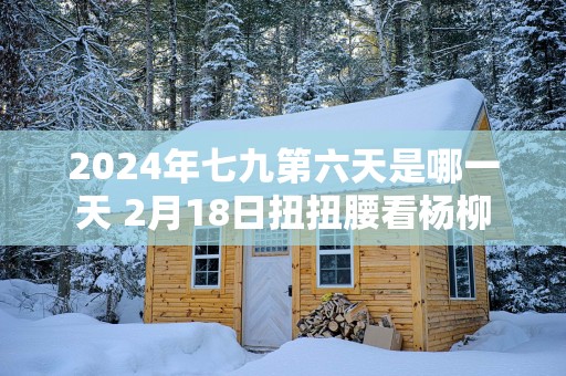 2025年七九第六天是哪一天 2月18日扭扭腰看杨柳