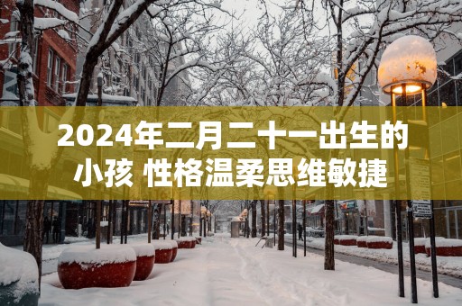 2024年二月二十一出生的小孩 性格温柔思维敏捷