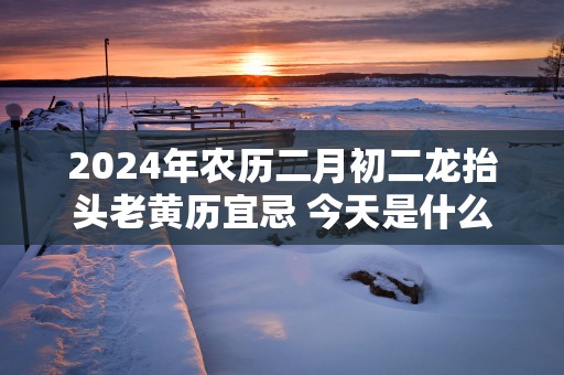 2025年农历二月初二龙抬头老黄历宜忌 今天是什么日子