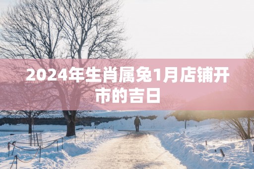 2025年生肖属兔1月店铺开市的吉日