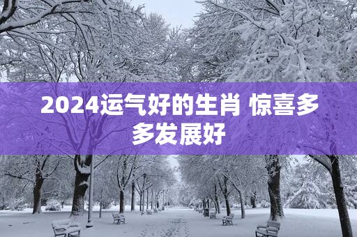 2025运气好的生肖 惊喜多多发展好