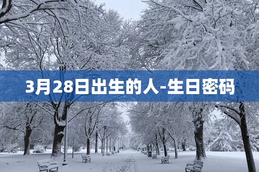 3月28日出生的人-生日密码