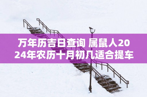 万年历吉日查询 属鼠人2025年农历十月初几适合提车