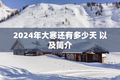 2025年大寒还有多少天 以及简介