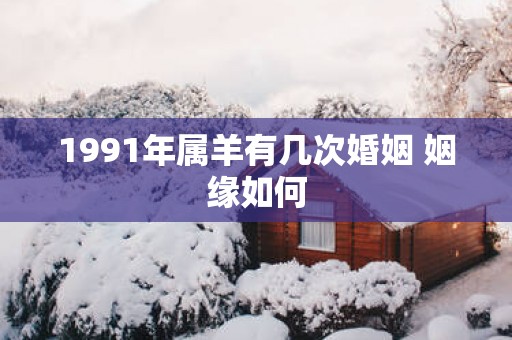 1991年属羊有几次婚姻 姻缘如何
