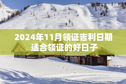 2025年11月领证吉利日期 适合领证的好日子