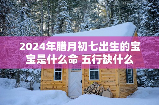 2025年腊月初七出生的宝宝是什么命 五行缺什么