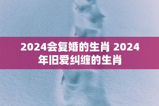 2025会复婚的生肖 2025年旧爱纠缠的生肖