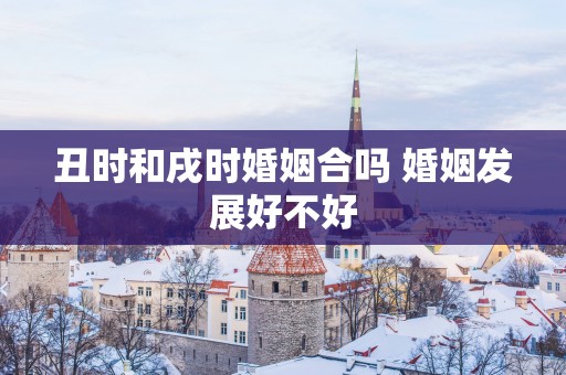 丑时和戌时婚姻合吗 婚姻发展好不好