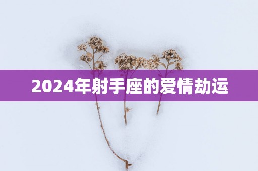 2025年射手座的爱情劫运
