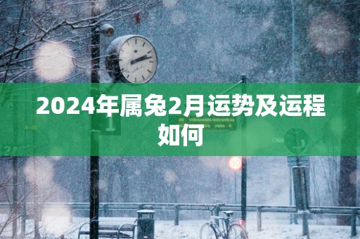 2025年属兔2月运势及运程如何