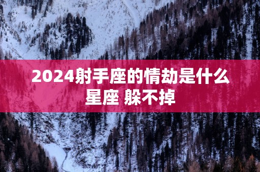 2025射手座的情劫是什么星座 躲不掉