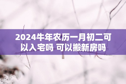 2025蛇年农历一月初二可以入宅吗 可以搬新房吗