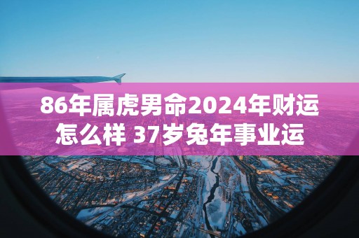 86年属虎男命2025年财运怎么样 37岁蛇年事业运
