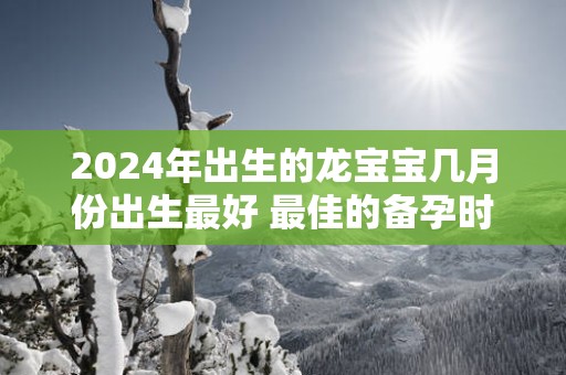 2025年出生的龙宝宝几月份出生最好 最佳的备孕时间在几月