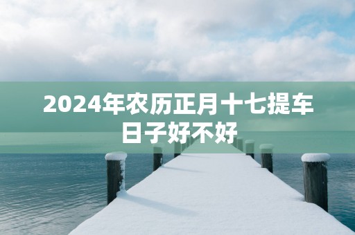 2025年农历正月十七提车日子好不好