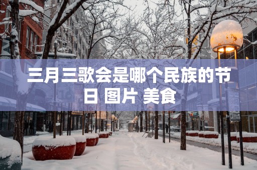三月三歌会是哪个民族的节日 图片 美食