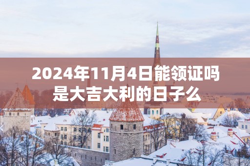 2025年11月4日能领证吗 是大吉大利的日子么