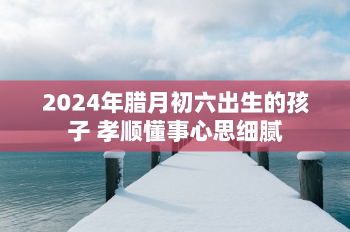 2025年腊月初六出生的孩子 孝顺懂事心思细腻
